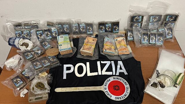 Pesaro: arrestato giovane italiano con 5 chili di hashish