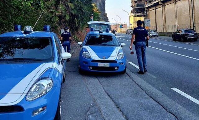 Non si ferma all'alt della Polizia: rintracciato e sanzionato